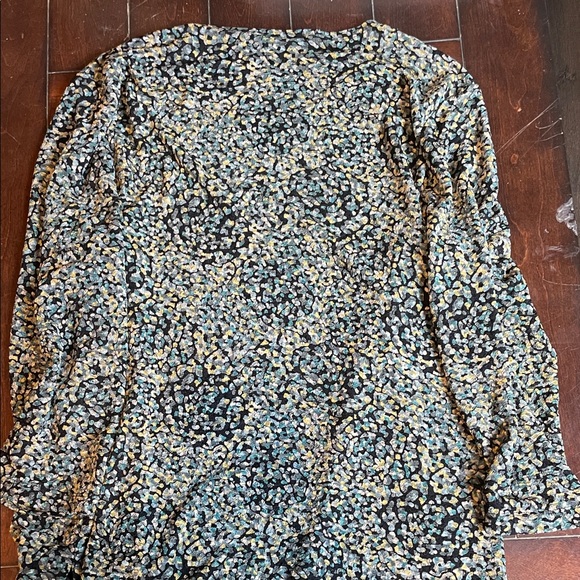 JM Collection Multicolor Patterned Top - Picture 4 of 4